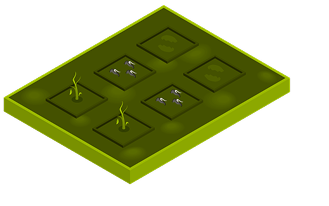 Grass graphic icon
