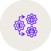 Operate and transfer privacy Engine Icon